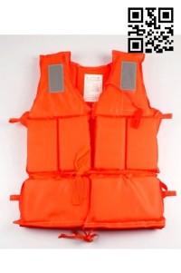 SKLJ004 designed to wear life jackets on both sides, made camouflage life jackets and floating clothes, and made a large number of life jackets. Life jackets hk center Oxford cloth life jackets price front view